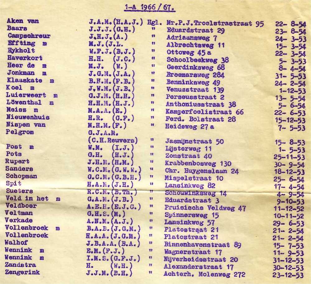 leerlingenlijst_1a_1966-1967_small