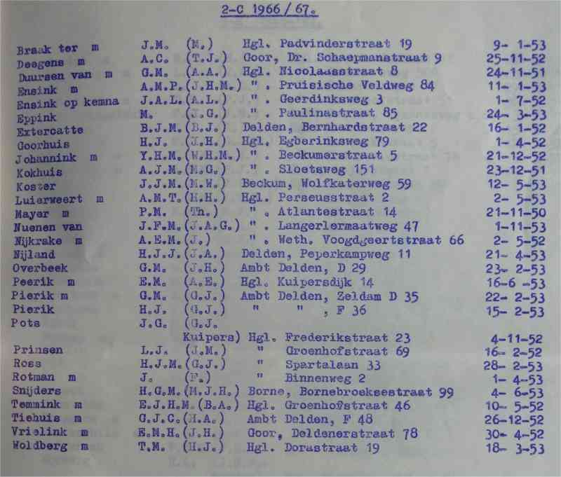 leerlingenlijst_2c_1966-1967